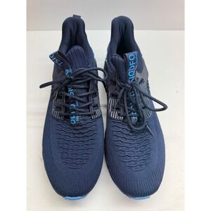 TSIODFO Mens Running Shoes Navy Blue Knit Blade Sneakers Athletic Gym Walking